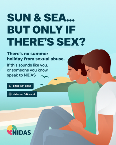 Sun & sea... but only if there’s sex? male